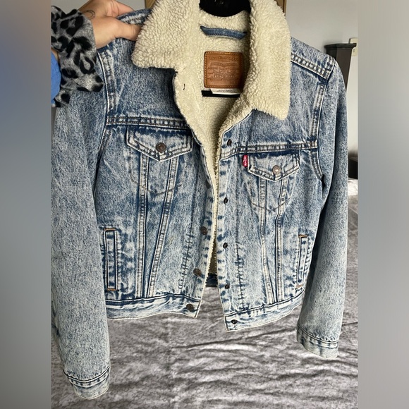 LEVI STRAUSS Sherpa Lined Denim - Picture 1 of 4